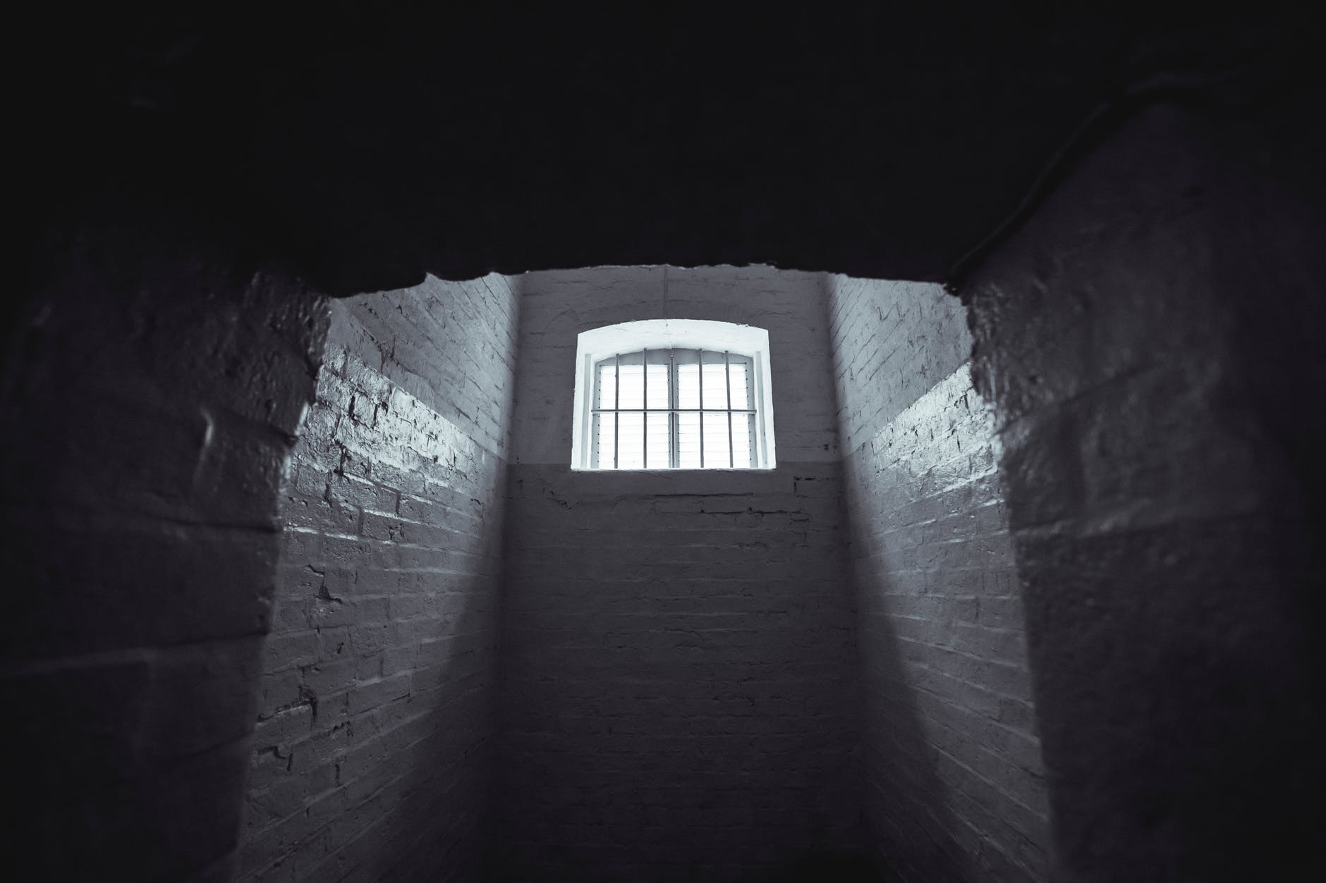 hallway with window
